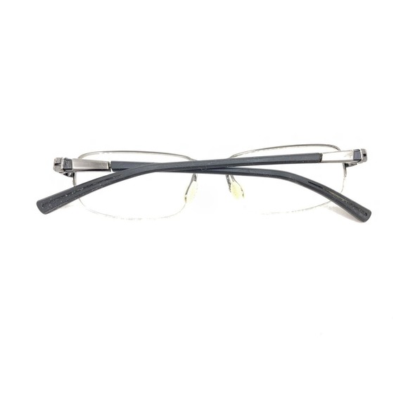 Nike Gunmetal Gray Half Rim Eyeglasses Frames 145 Designer Sports Men Women - Picture 11 of 12
